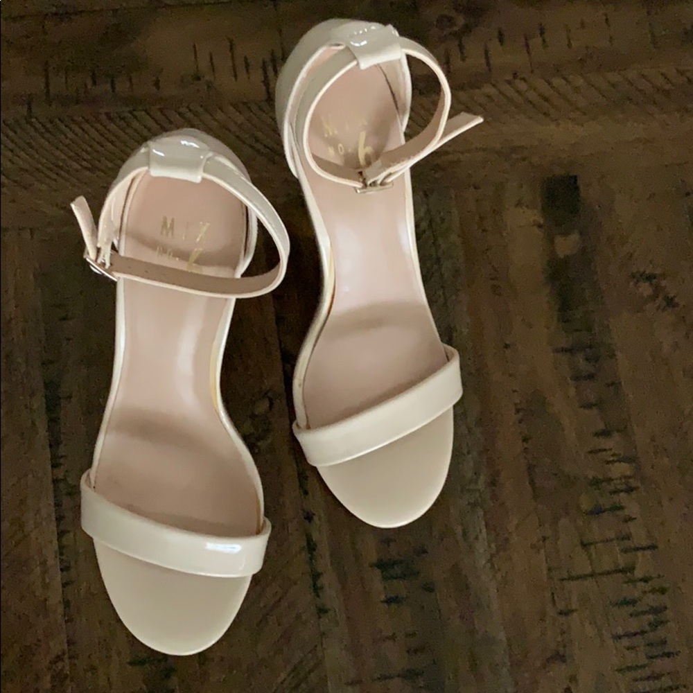 Mix No. 6 Patent Leather Low Heal Sandal